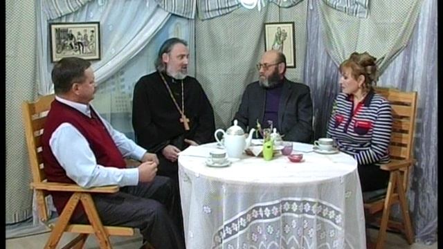 Посиделки 16 февраля 2014. Валерий Медведев и Отец Алексей (Петренко)