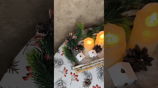 Простой Новогодний ДЕКОР ❄️ Своими РУКАМИ 👍