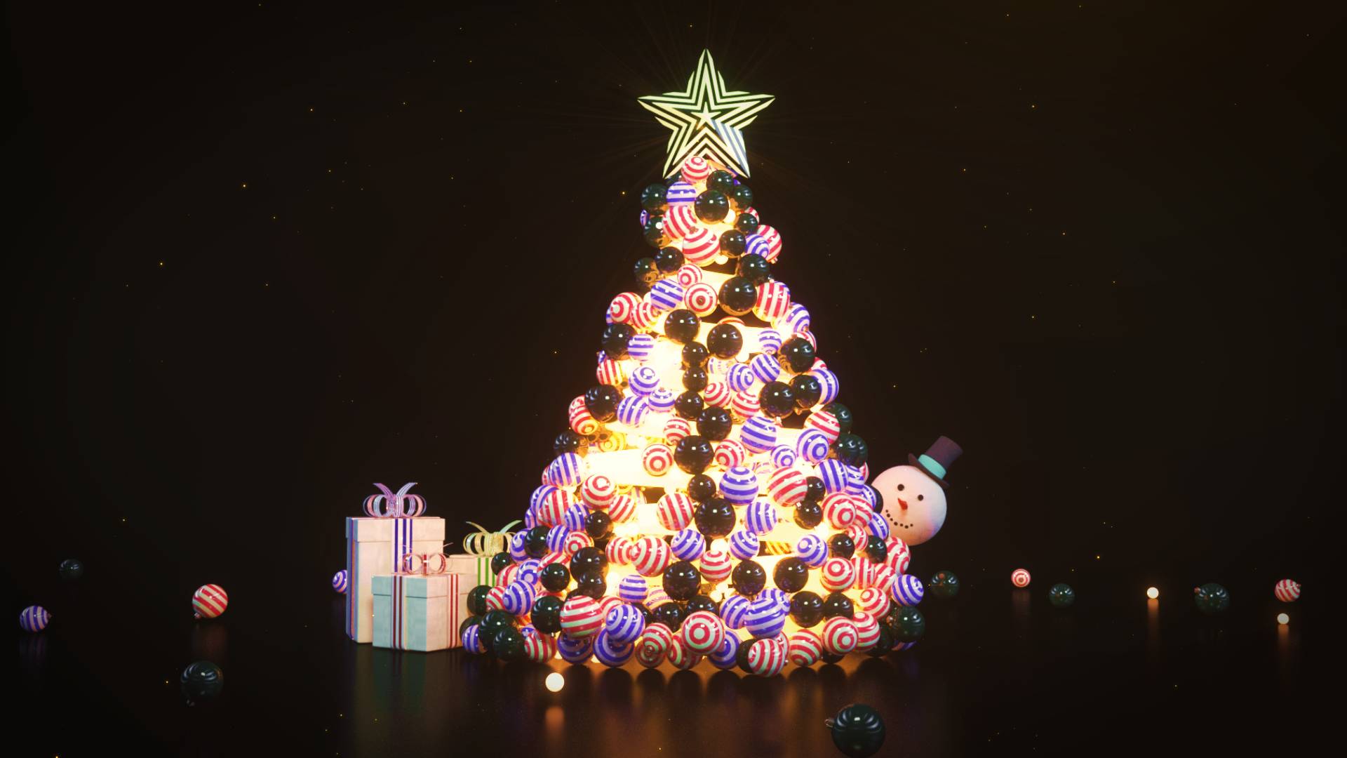 12 ВЗ гориз. Поздравления с Рождеством и Новым годом