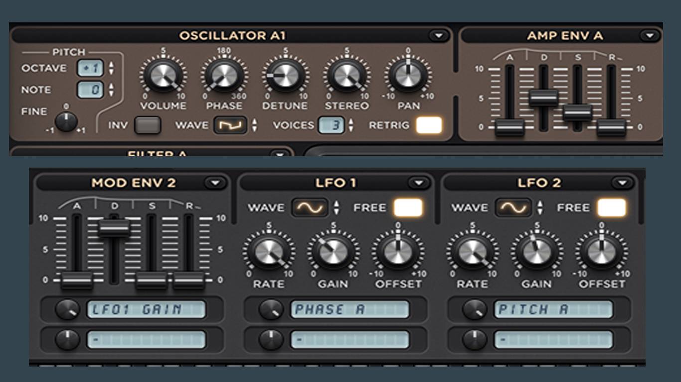 Sylenth1 эмитируем FM звуки Фазовая модуляция