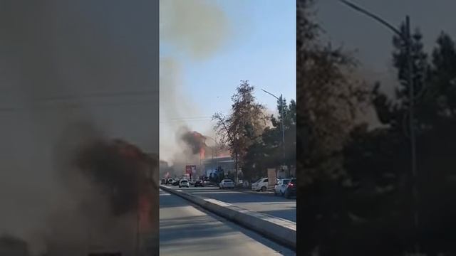 Мощный взрыв прогремел на АЗС в Узбекистане 17.12.24