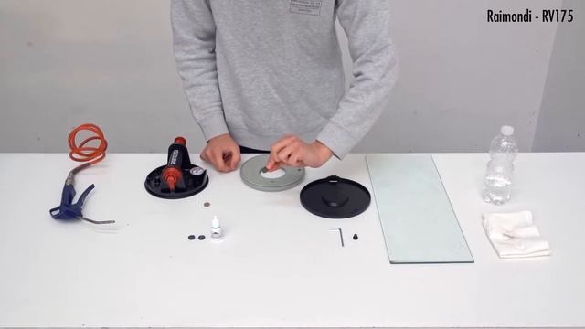 Manutenção da ventosa de vácuo RV175