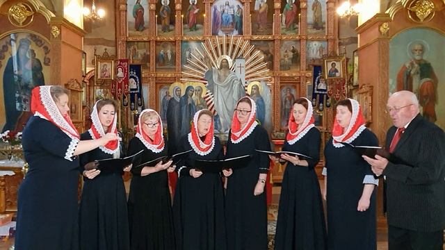 Плотию уснув. муз. Ионафана Елецких. Эксапостиларий Пасхи