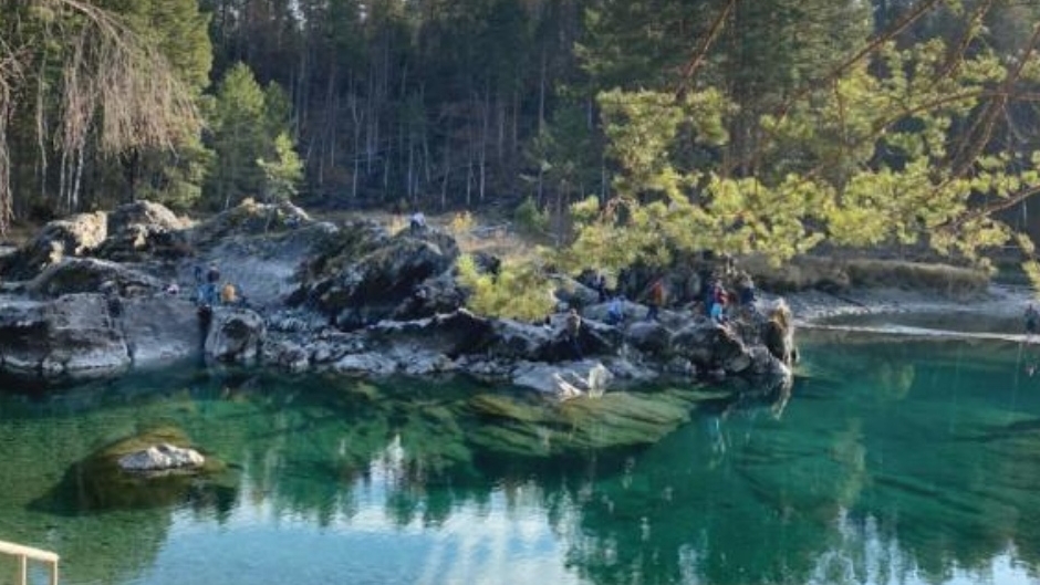 Алтай, тернистый путь к Голубым глазам(озëрам) Катуни, Чемальский район, с. Аскат 08.12.24 г.