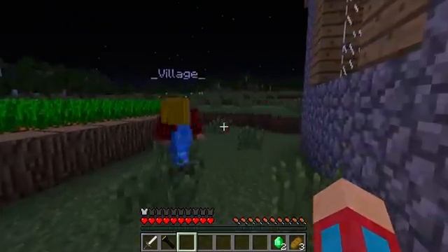 ЧТО ЖИТЕЛЬ ДЕЛАЕТ НОЧЬЮ В МОЁМ ДОМЕ В МАЙНКРАФТ _ Компот Minecraft.mp4