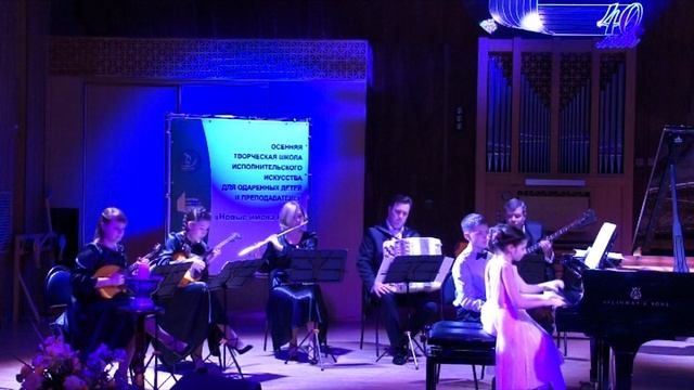 В.Азарашвилли "В цирке". Ансамбль русских народных инструментов "Ларец".