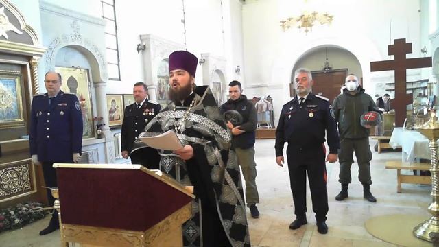 Молебен о прекращении вредоносного поветрия ч.1