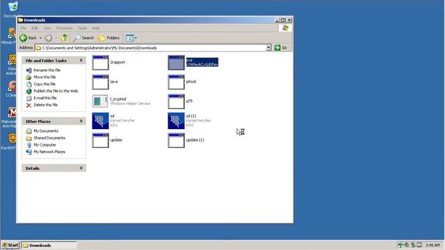 Rising Antivirus 2010 Free Edition 22.52.00.00 Prevention Test.