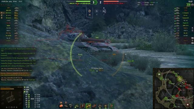 Мир танков. WOT. Бой на VK 72.01 (K) и10,5K урона
