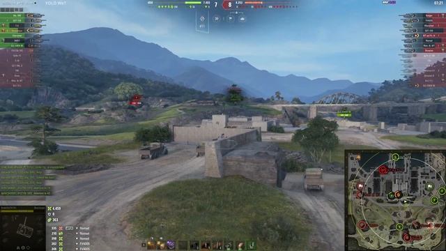 Мир танков. WOT. Бой на Bourrasque и 8К урона