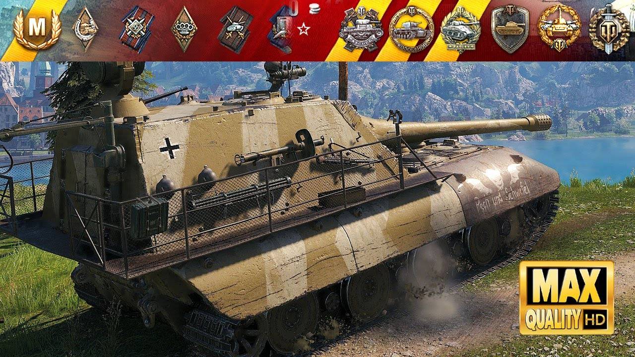 Jagdpanzer E 100": Колобанов в Лейквилле - World of Tanks