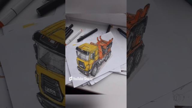 УРАЛ 6Х6 3D