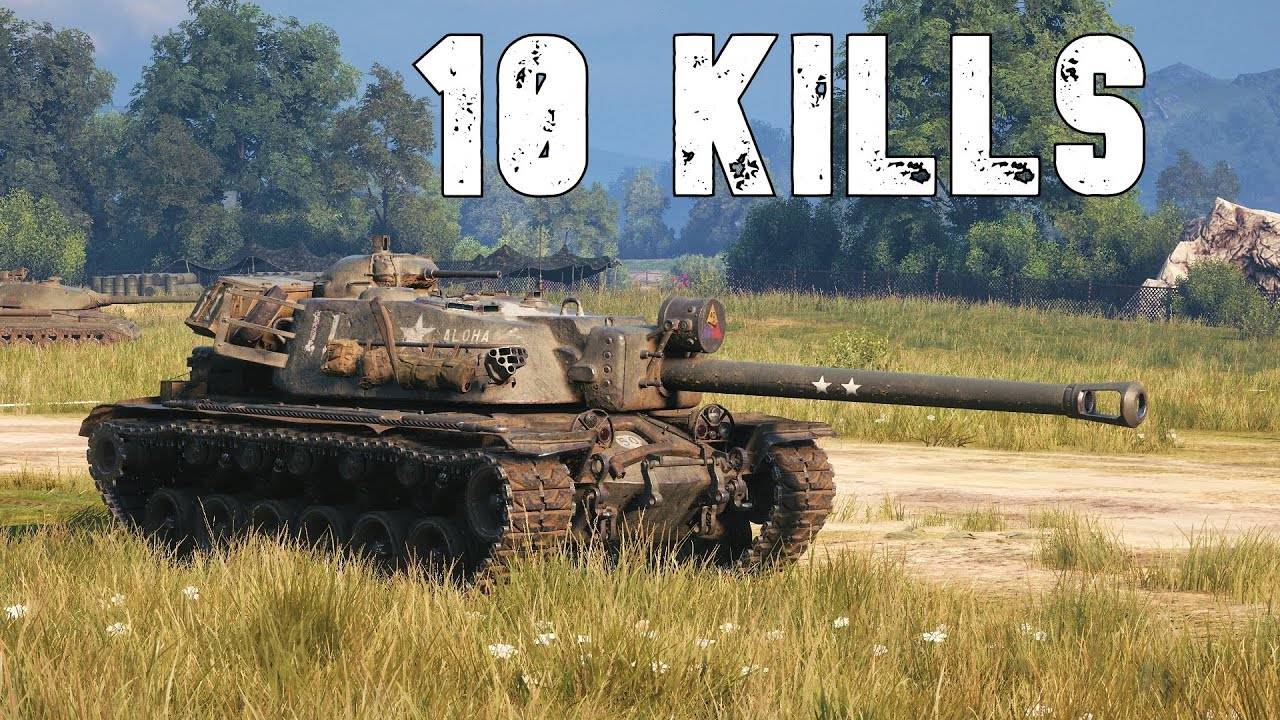 World of Tanks T110E4 - 10 фрагов