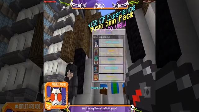 Watch me play Minecraft via Omlet Arcade!