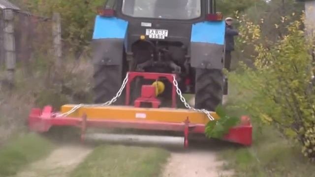 Косилка Измельчитель КРС в работе.  Про-ва Беларусь.
