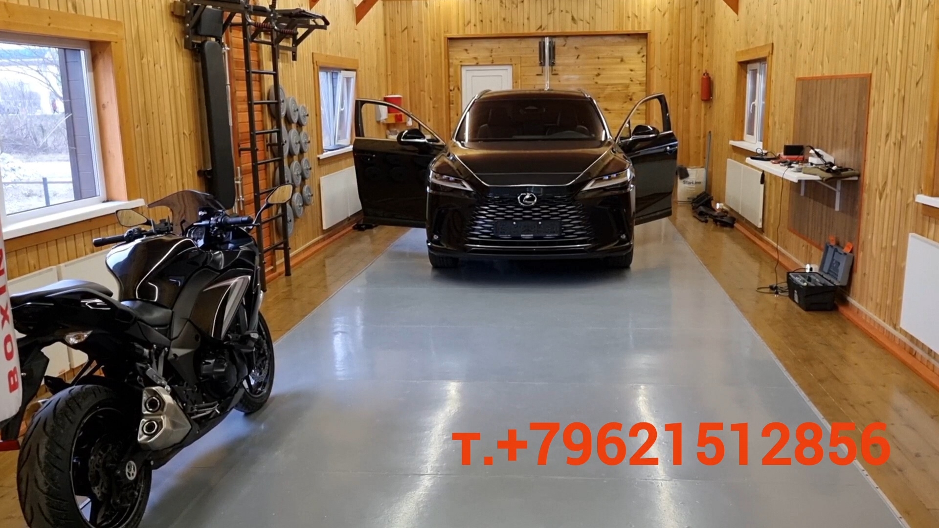 LEXUS RX-350 2024г. установка авто-сигнализации с мягкой посадкой PANDORA г.Хабаровск
