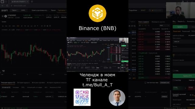 ⚡️ 3 день челленджа,cтартовали со 100$ #shorts #криптовалюта #bitcoin #bnb #cryptocurrency #челлендж