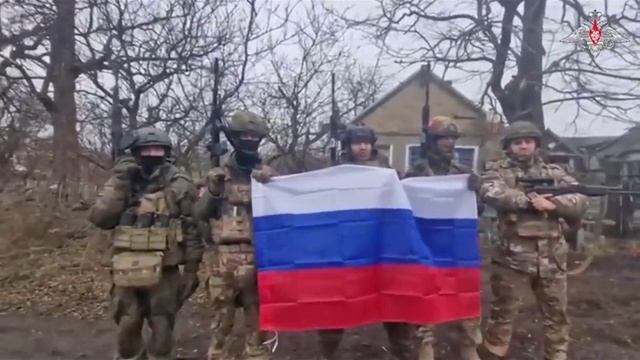 ‼️🇷🇺"Работаем, братья!" - как "🅾️тважные" установили флаг России, освободив Новопустынку !!!