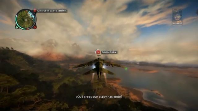 Destroying a Rocket (Just Cause 2)