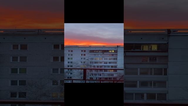 Зимнее утро в Сибири!