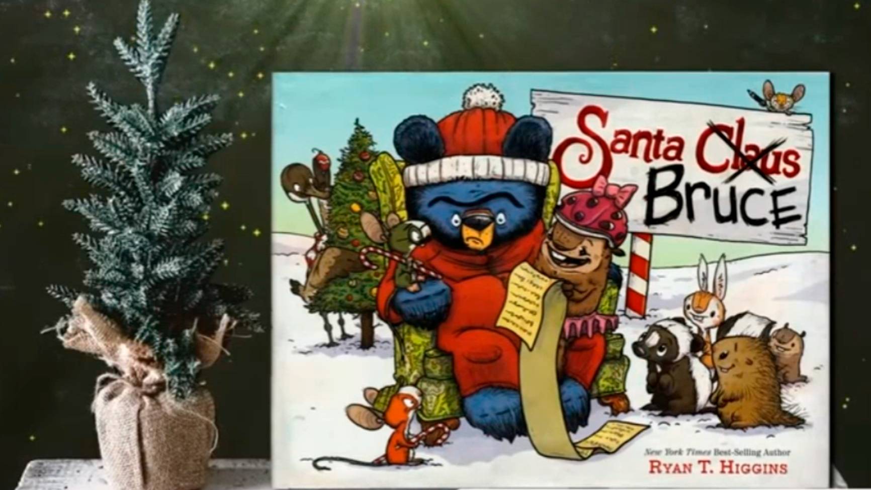 Santa Bruce Read Aloud Читаем вслух на английском