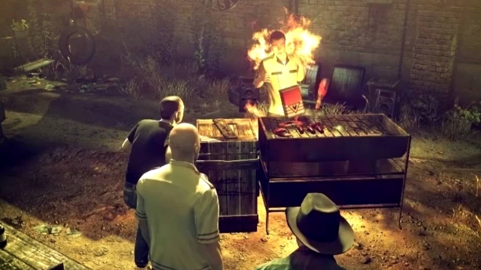 «HITMAN: ABSOLUTION». Как поджарить всех врагов. Прохождение от SAFa.
