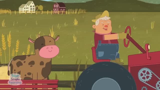 Old MacDonald Had A Farm - У старого МакДональда была ферма - Животные | Песня для детей на англ