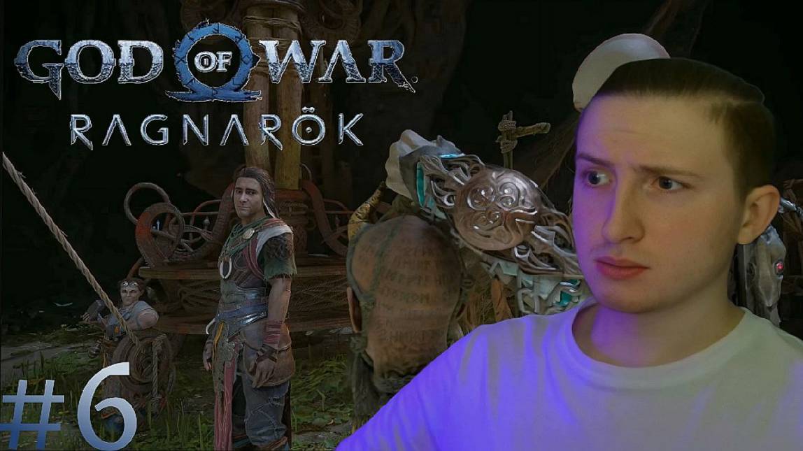 КАКОЙ-ТО ЧЕЛОВЕЧИШКА ВСТАЛ У НАС НА ПУТИ!!! ► God of War: Ragnarök №5