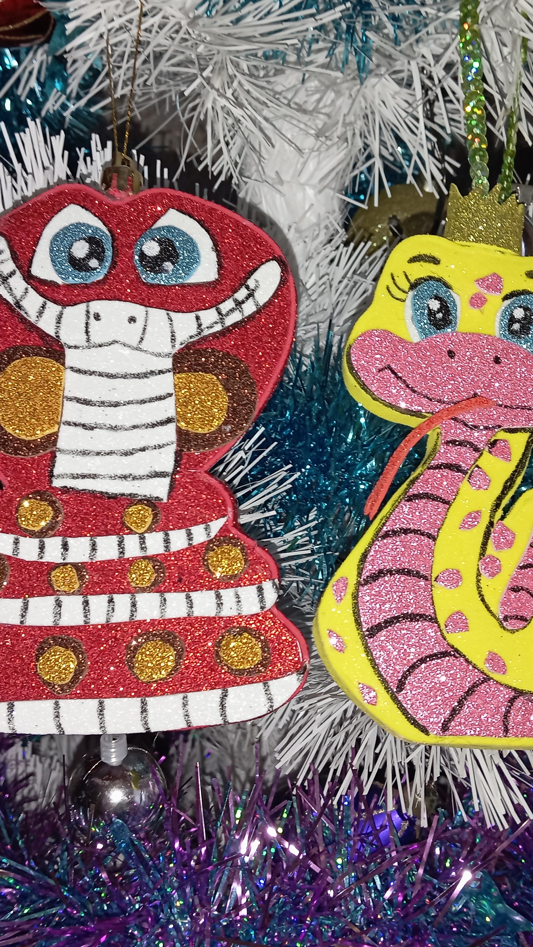 Змеи из фоамирана