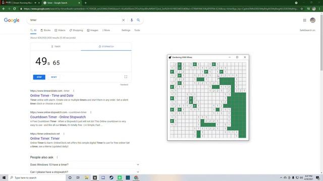 speed running minesweeper (dream manhunt music included)