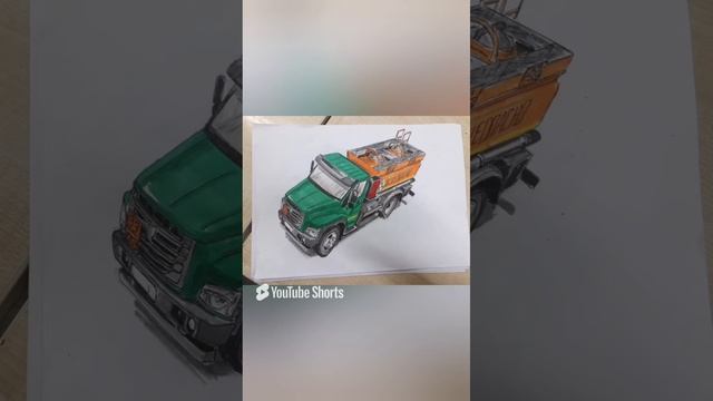 газон NEXT бензовоз 3D