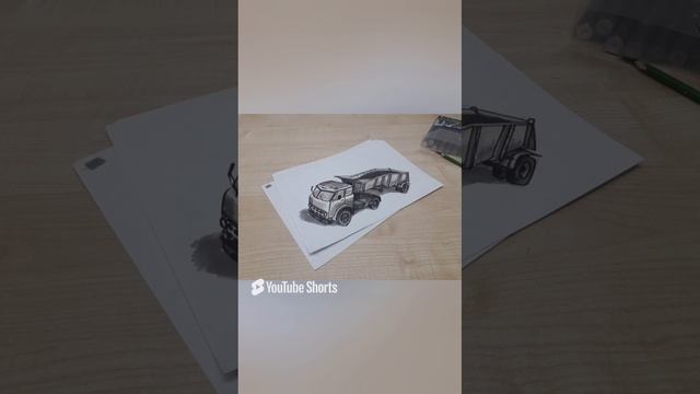 МАЗ 500 3D