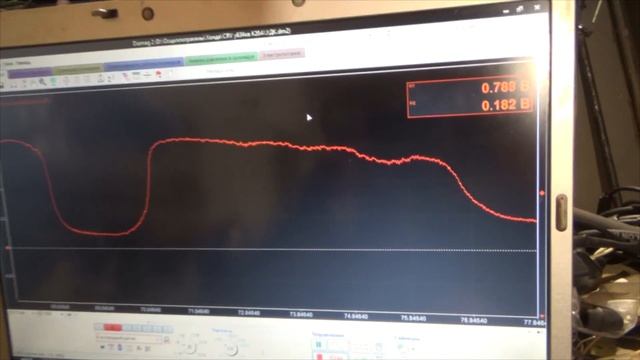 Хонда CRV Как проверить датчик кислорода (лямбда-зонд) с помощью мотортестера(осциллографа) Диамаг-2