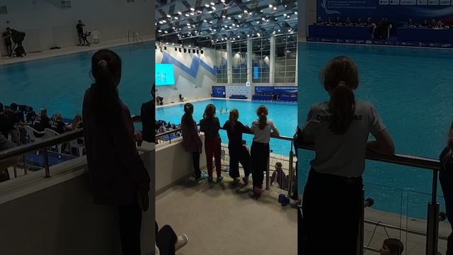 синхронное плавание 🏊