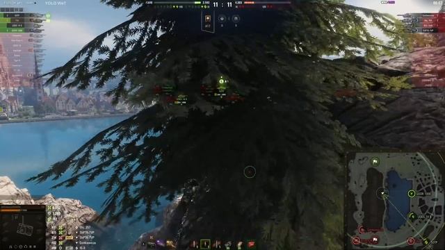 Мир танков. WOT. Уникальный бой на T30