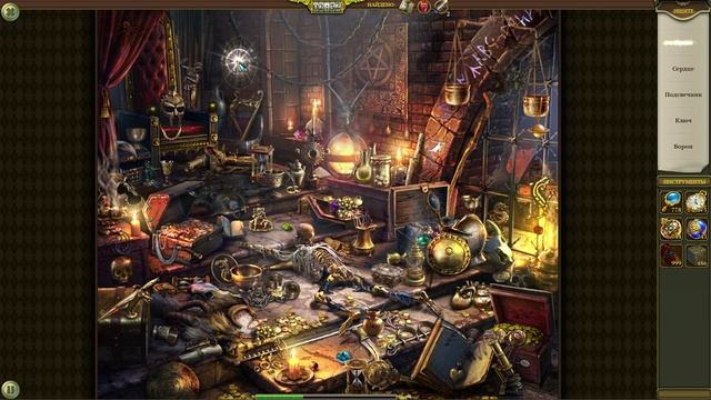 Hidden City Поиск скрытых предметов. Подвал часовни (Слова). Прохождение от SAFа