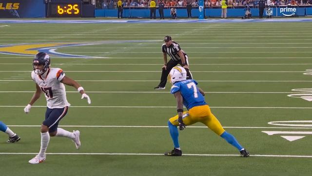 Nix puts the ball on the money to Devaughn Vele for 6