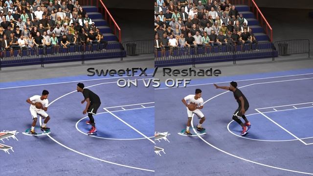 NBA 2K18 MOD - HDR Graphics Mod / SweetFX | Reshade / PC Gameplay