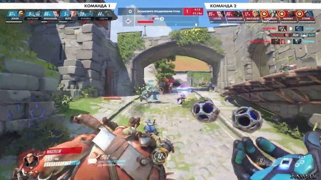 Overwatch лучший момент матча-Сигма #1