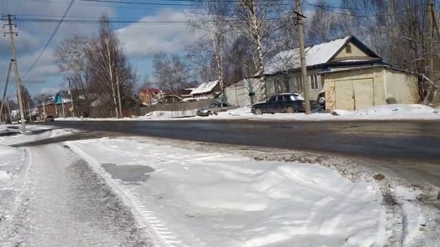 Шарья. Улицы Орджоникидзе и Адмирала Виноградова.