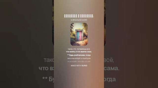 Разговор с подругой.