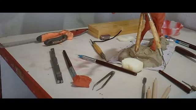 Sculpting a Mustang Horse with PLASTILIN CLAY By SHB ART CREATION | SURESH H. BORDE