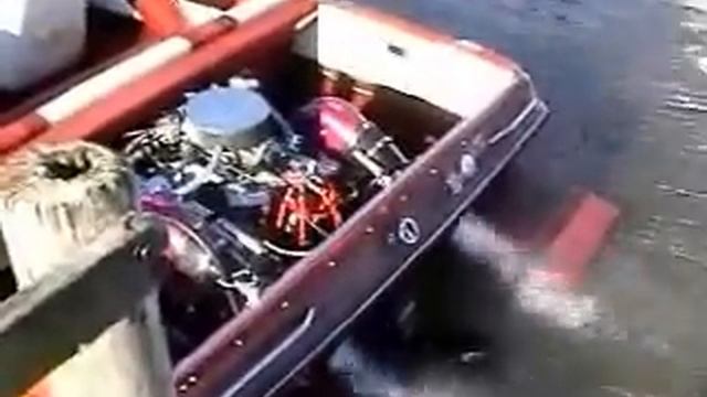 632 Chevy Big Block Boat Engine Startup