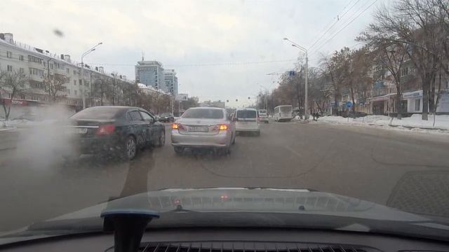 ДТП Башавтотранс 29.12.2022 Уфа, проспект Октября