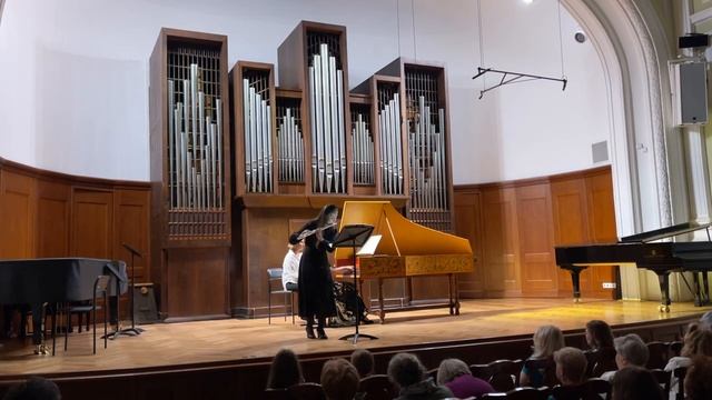 Anna Bon di Venezia Sonata for flute and harpsichord F major