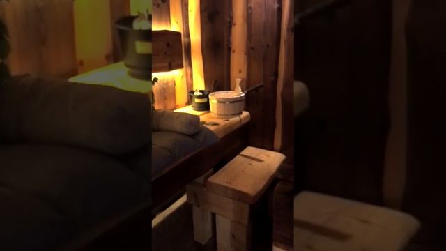 Парная из кедра в Аква парк Мореон