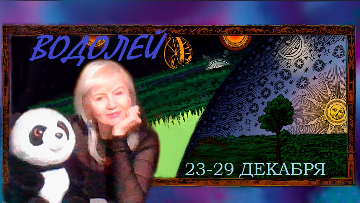 #TAROPANDAForLovers  ВОДОЛЕЙ  23-29 декабря 2024 "Нет ощущения завершения"