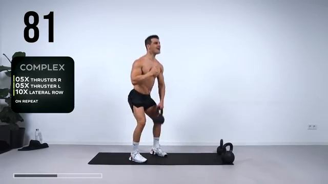 25 Min Full Body KETTLEBELL HIIT Workout  Complex Sets  AMRAP  INTENSE