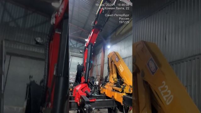 Кран манипулятор Palfinger Epsilon Q 170 Z 84 TI  в компании Мир манипуляторов