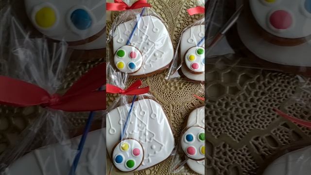 Пряник раскраска. Отличный подарок деткам.